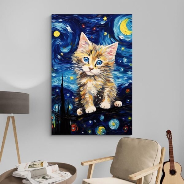 Tableau Couleur Chaton